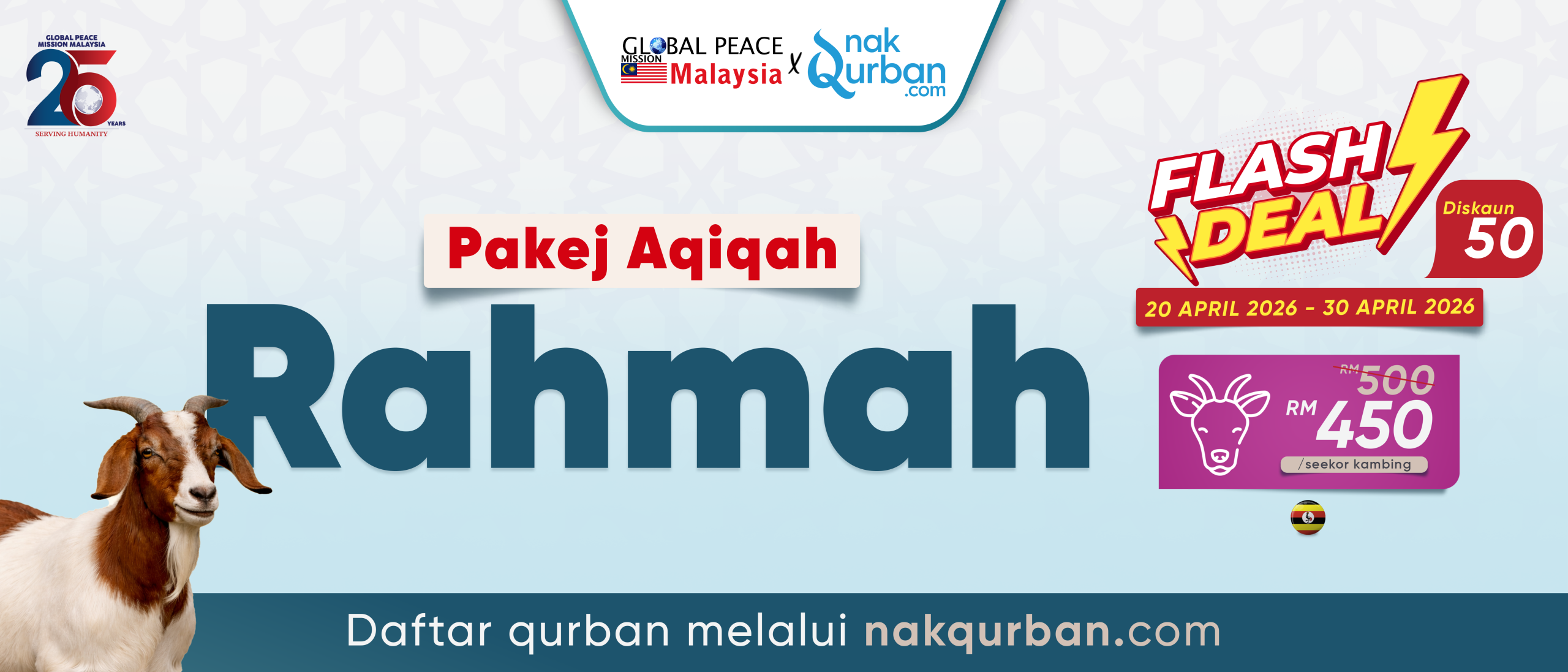 Flash Deal Aqiqah Rahmah