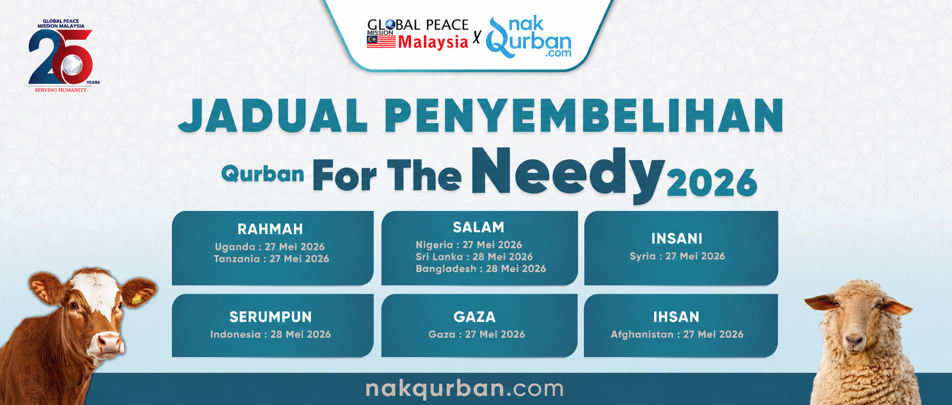 Jadual Penyembelihan